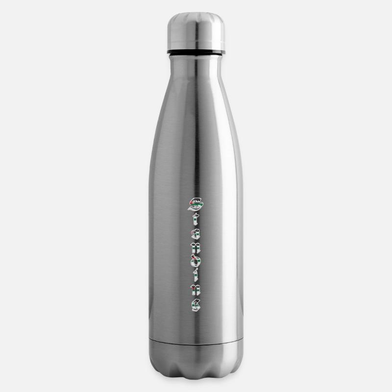 Standing - Bouteille isotherme - argent clair