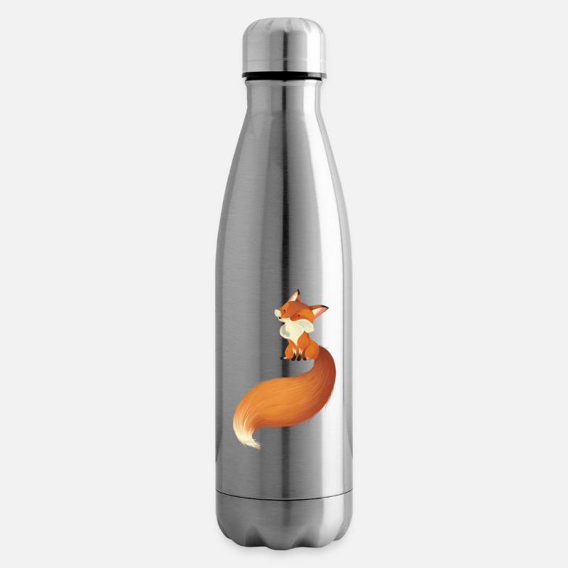 fox - Bouteille isotherme - argent clair