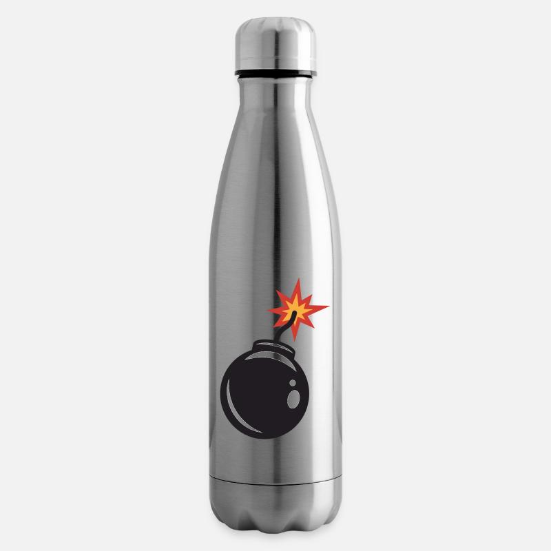 BOOM - Bouteille isotherme - argent clair