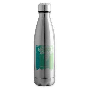 Malibu T-Shirt - Insulated Water Bottle - silver - Right