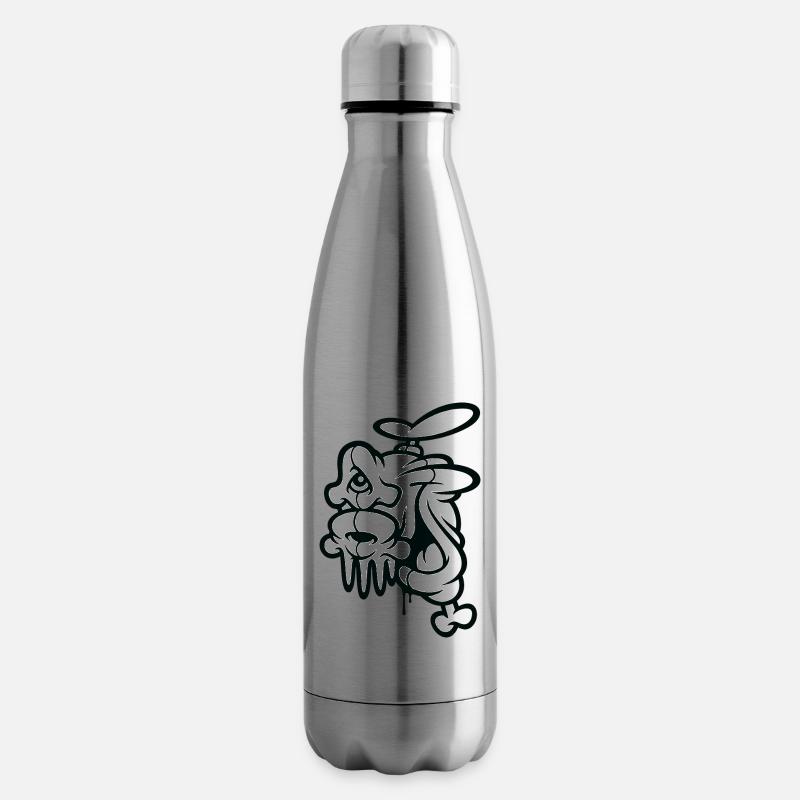 Drôle de monstre - Bouteille isotherme - argent clair