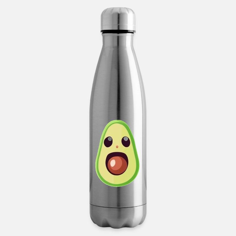 Avocat Mignon - Bouteille isotherme - argent clair