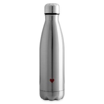 Veux-tu être ma marraine adorée ? - Bouteille isotherme - argent clair - Droite