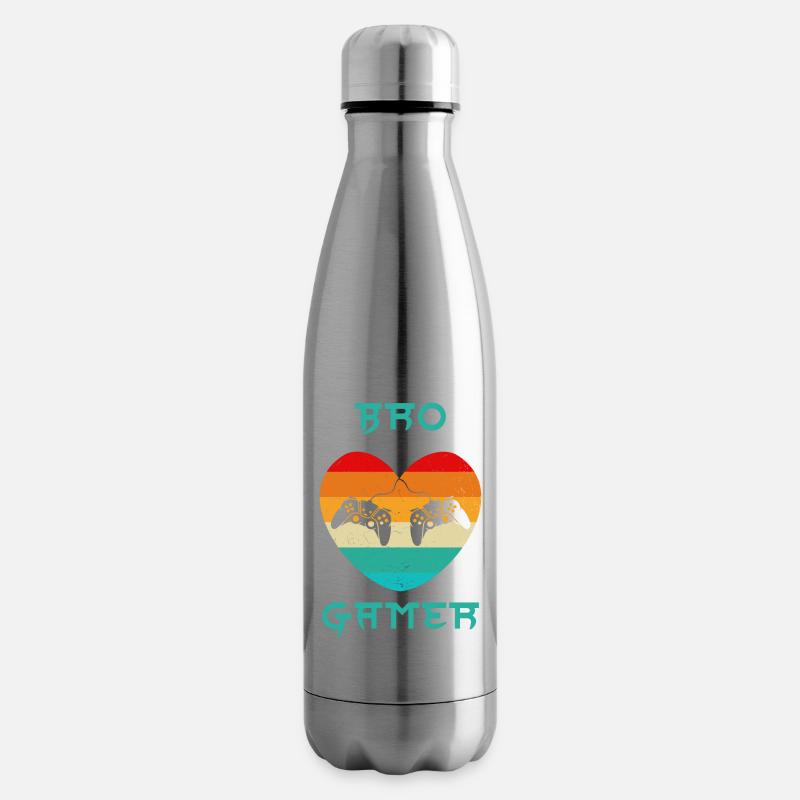 BRO GAMER - Isolierflasche - Lightsilver