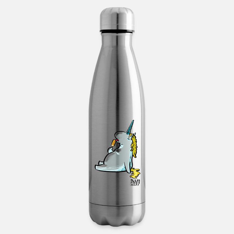 Licorne de glace - Bouteille isotherme - argent clair