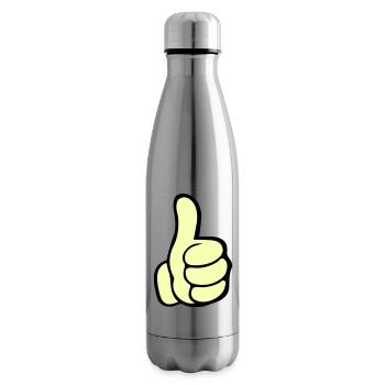 like hand - Insulated Water Bottle - silver - Right