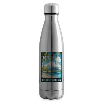 Erleben Sie tropische Moorea in Französisch-Polynesien - Isolierflasche - Lightsilver - Rechts
