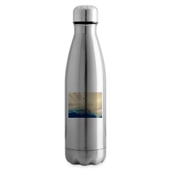 No War but Poem - Isolierflasche - Lightsilver - Rechts