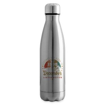 Les Légendes ont été publiées en décembre 1990 - Retro 1990 - Bouteille isotherme - argent clair - Droite