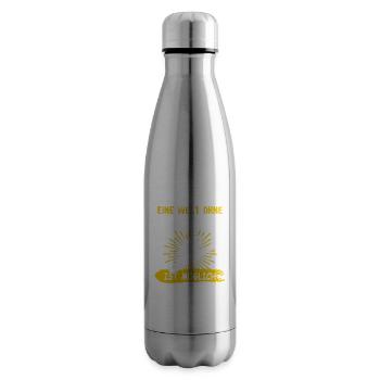 Dachdecker Sprüche Dachdecken - Isolierflasche - Lightsilver - Rechts