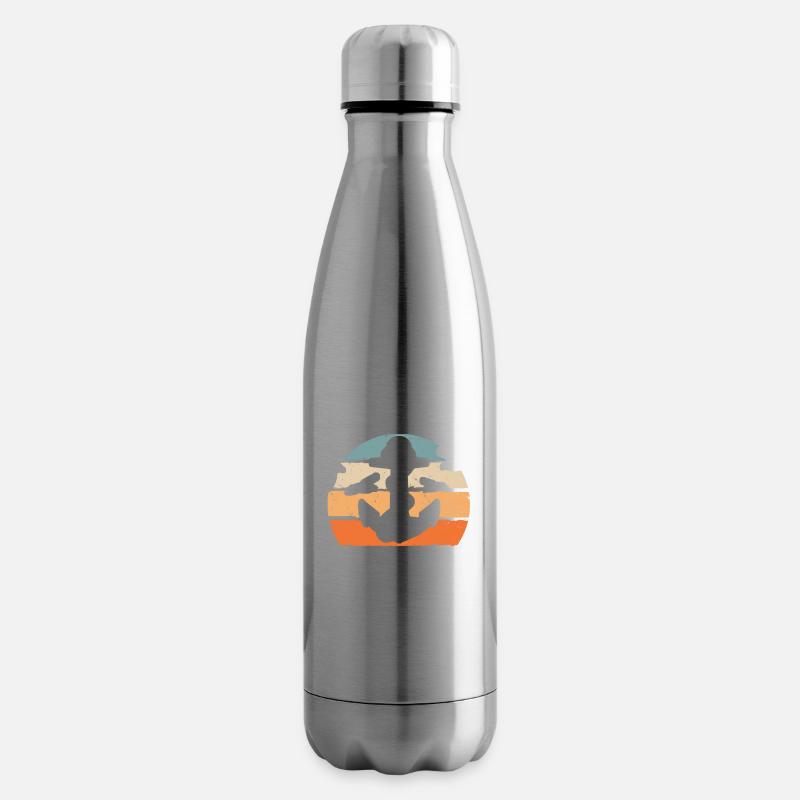 Wismar Ostsee Souvenir - Isolierflasche - Lightsilver