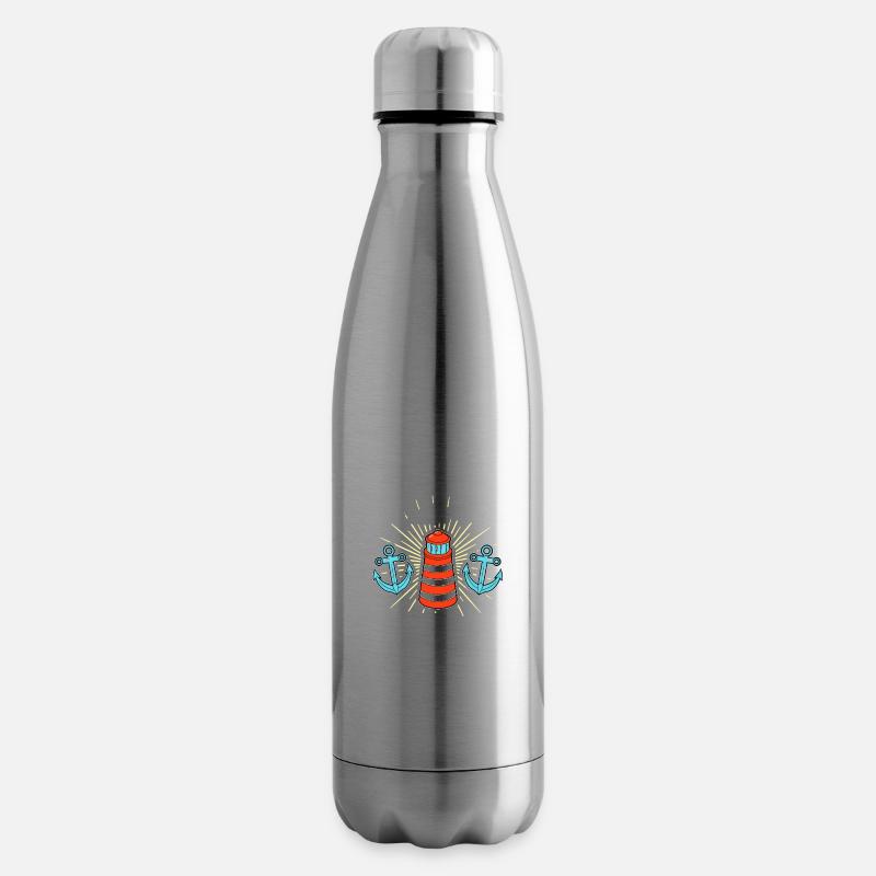 Cuxhaven Sprüche Cuxhavener Urlaub - Isolierflasche - Lightsilver