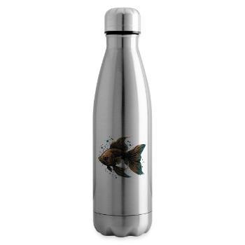 Brauner Fisch - Isolierflasche - Lightsilver - Rechts