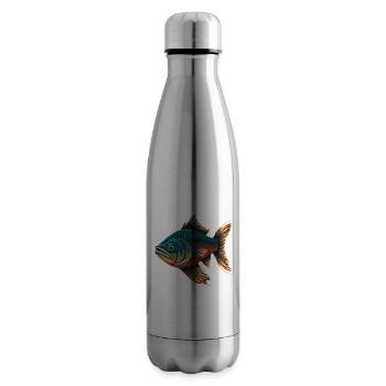 Hässlicher Fisch - Isolierflasche - Lightsilver - Rechts