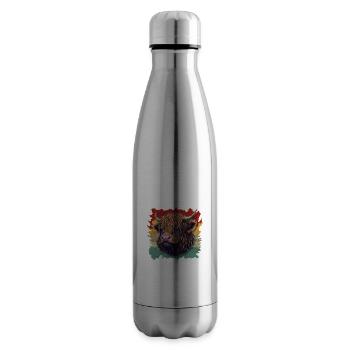 Bovins des Highlands - Bouteille isotherme - argent clair - Droite