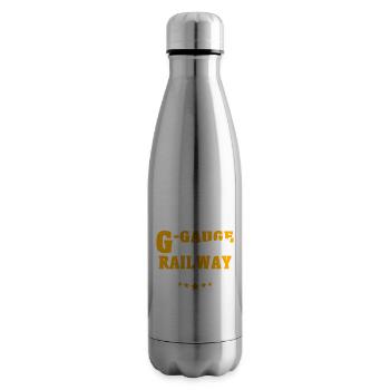 Chemin de fer miniature de jardin Voie G - Bouteille isotherme - argent clair - Droite