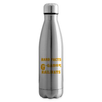 Chemin de fer miniature de jardin Voie G - Bouteille isotherme - argent clair - Droite