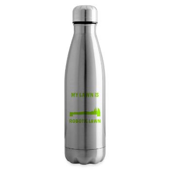 Tondeuse robot - Bouteille isotherme - argent clair - Droite