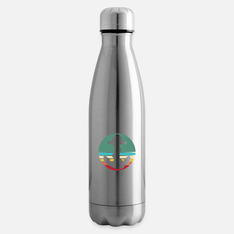 Hamburg Urlaub - Isolierflasche - Lightsilver