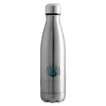 Bowling Bowler - Insulated Water Bottle - silver - Right