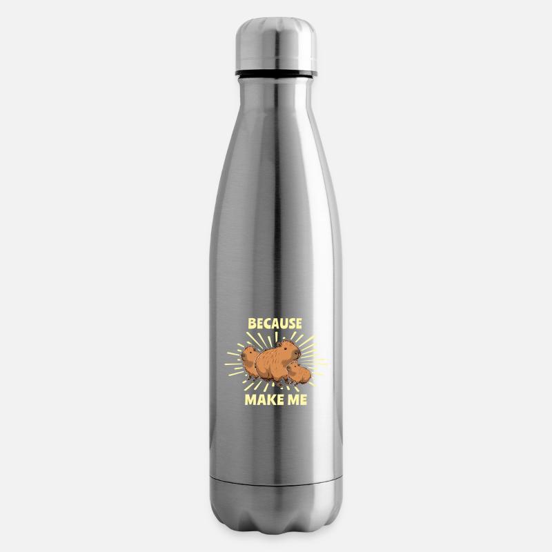 Capybara - Isolierflasche - Lightsilver