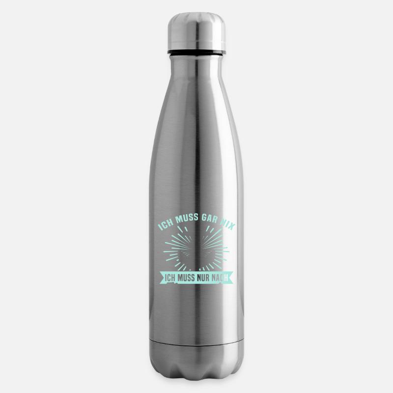 Zinnowitz Sprüche - Isolierflasche - Lightsilver