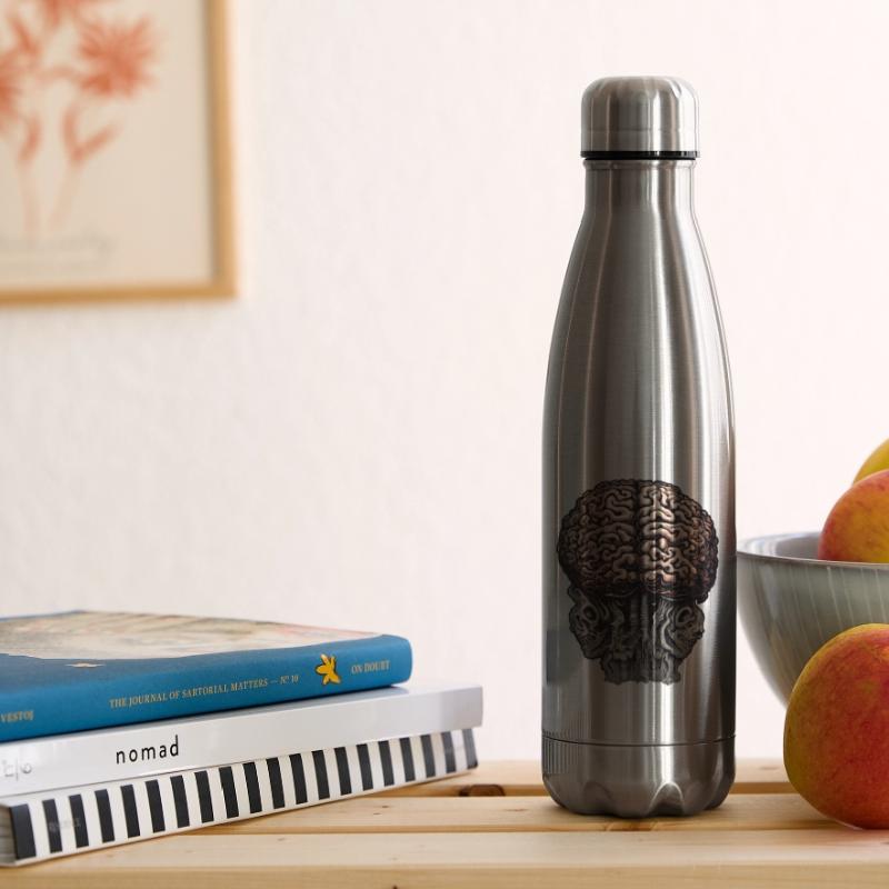 Brain / Knowledge / Intelligence / Clever / Thinking Insulated Water Bottle
