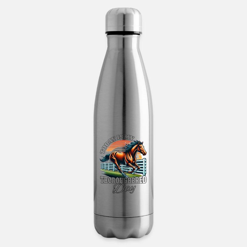 Pur-sang - Bouteille isotherme - argent clair
