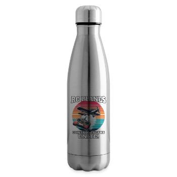 Model Airplane Model Airplane - Insulated Water Bottle - silver - Right