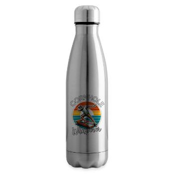 Cornhole - Isolierflasche - Lightsilver - Rechts