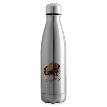 Mongooses Girl - Insulated Water Bottle - silver - Right
