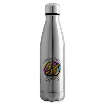 Gaga Ball Girl - Bouteille isotherme - argent clair - Droite