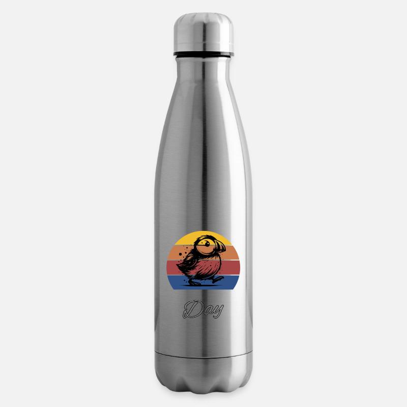 Papageientaucher - Isolierflasche - Lightsilver