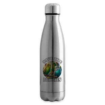 Save Wellensittich - Isolierflasche - Lightsilver - Rechts
