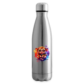 Tarsier Koboldmaki - Insulated Water Bottle - silver - Right
