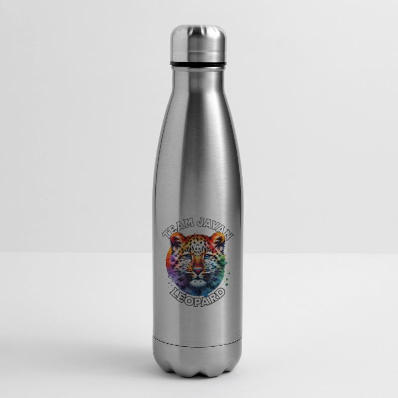 Java Leopard Sprüche Isolierflasche