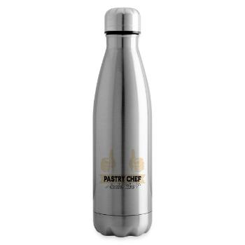 Legendary Pastry Chef - Insulated Water Bottle - silver - Right