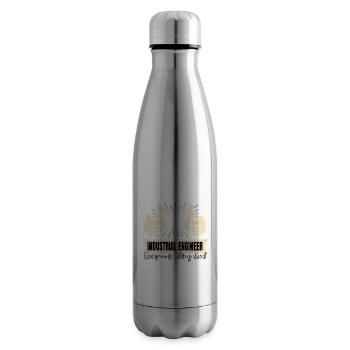 Legendary Industrial Engineer - Insulated Water Bottle - silver - Right