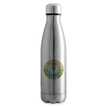 66. Birthday Rocking the crowd since 09/1959 - Insulated Water Bottle - silver - Right