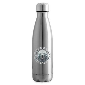 Polar bear - Insulated Water Bottle - silver - Right