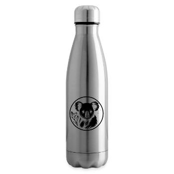 Koala - Bouteille isotherme - argent clair - Droite