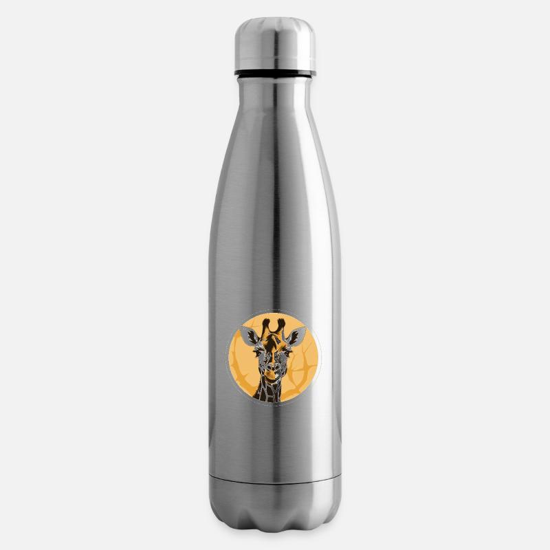 Giraffe - Isolierflasche - Lightsilver