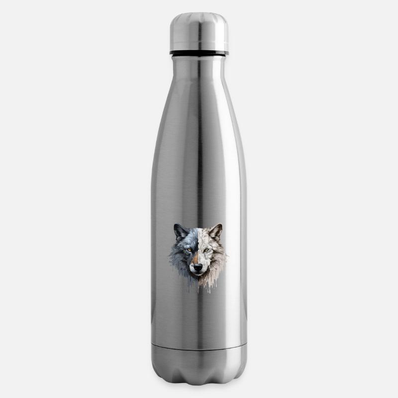 Wolf - Isolierflasche - Lightsilver