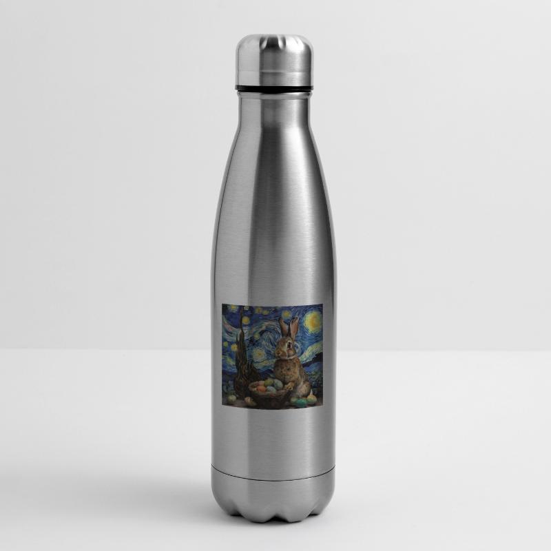 easter bunny, easter, bunny, happy easter, easter eggs Insulated Water Bottle