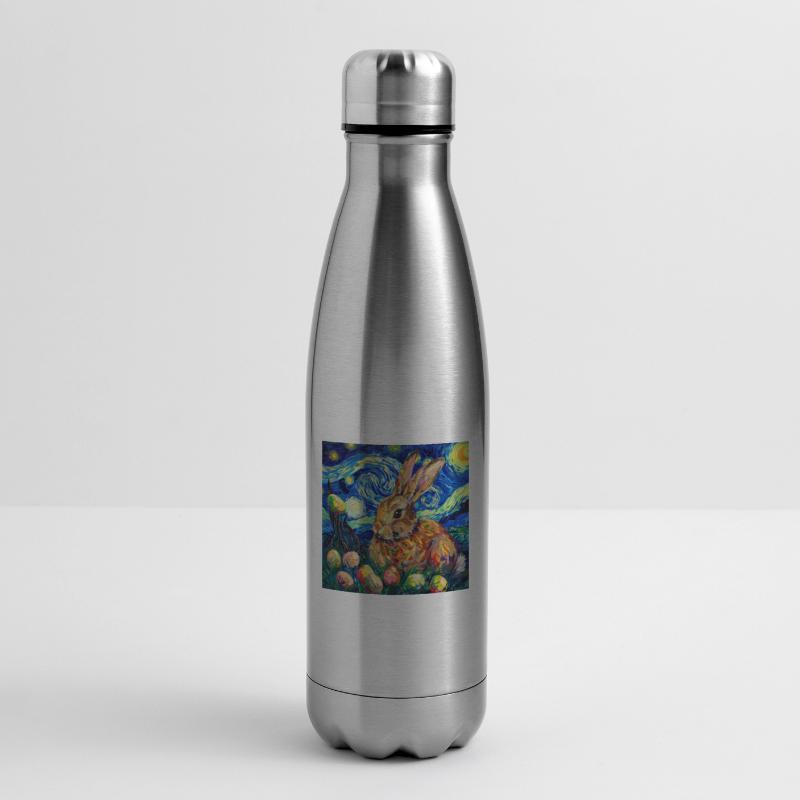 easter bunny, easter, bunny, happy easter, easter eggs Insulated Water Bottle