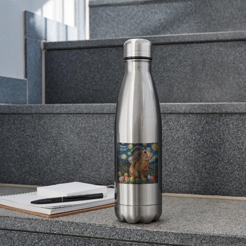 easter bunny, easter, bunny, happy easter, easter eggs Insulated Water Bottle
