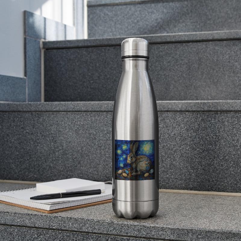 easter bunny, easter, bunny, happy easter, easter eggs Insulated Water Bottle