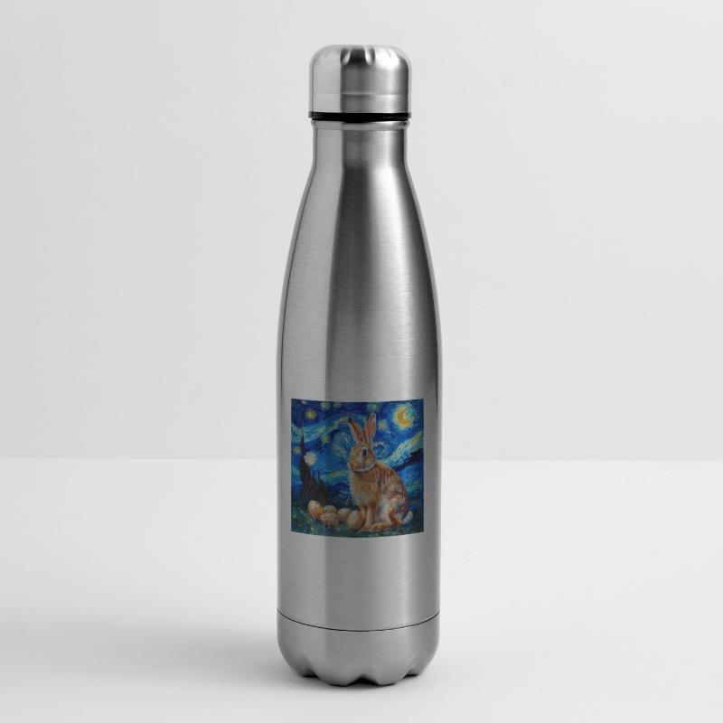 easter bunny, easter, bunny, happy easter, easter eggs Insulated Water Bottle