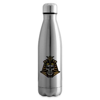 Crâne de pharaon - Bouteille isotherme - argent clair - Droite