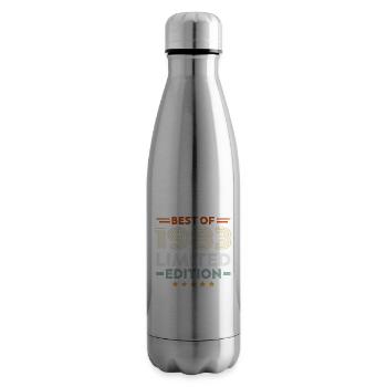 Retro 1983 Vintage Gift 41st Birthday 41 Years - Insulated Water Bottle - silver - Right